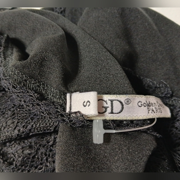 Golden‎ Days Paris Women Black Lace Bodysuit - Picture 11 of 12